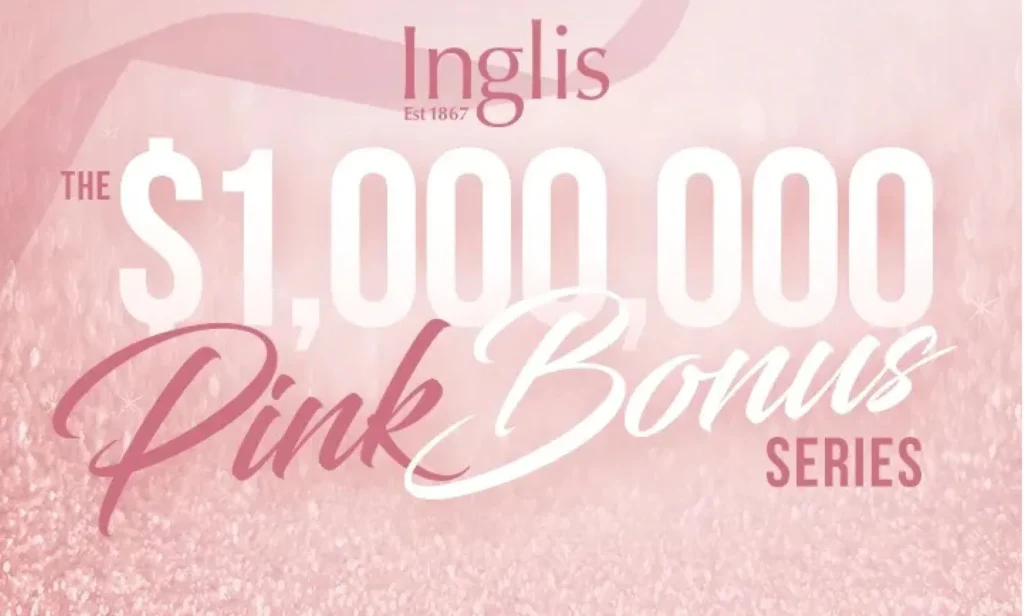 Inglis: the $1,000,000 Pink Bonus Series.
